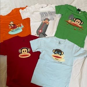 Lot of 5 Paul Frank Shirts Soze 5